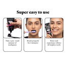 Activated Charcoal Toothpaste & Purple Whitening Serum Combo