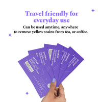 Purple Magic Teeth Whitening Strips - Self Dissolving