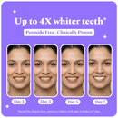 Trial pack Purple Magic Teeth Whitening Strips - Self Dissolving (Pack of 6 Strips)