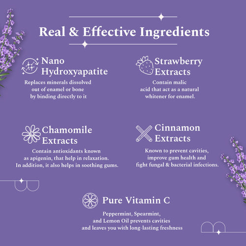 Unwind Toothpaste & Purple Whitening Serum Combo