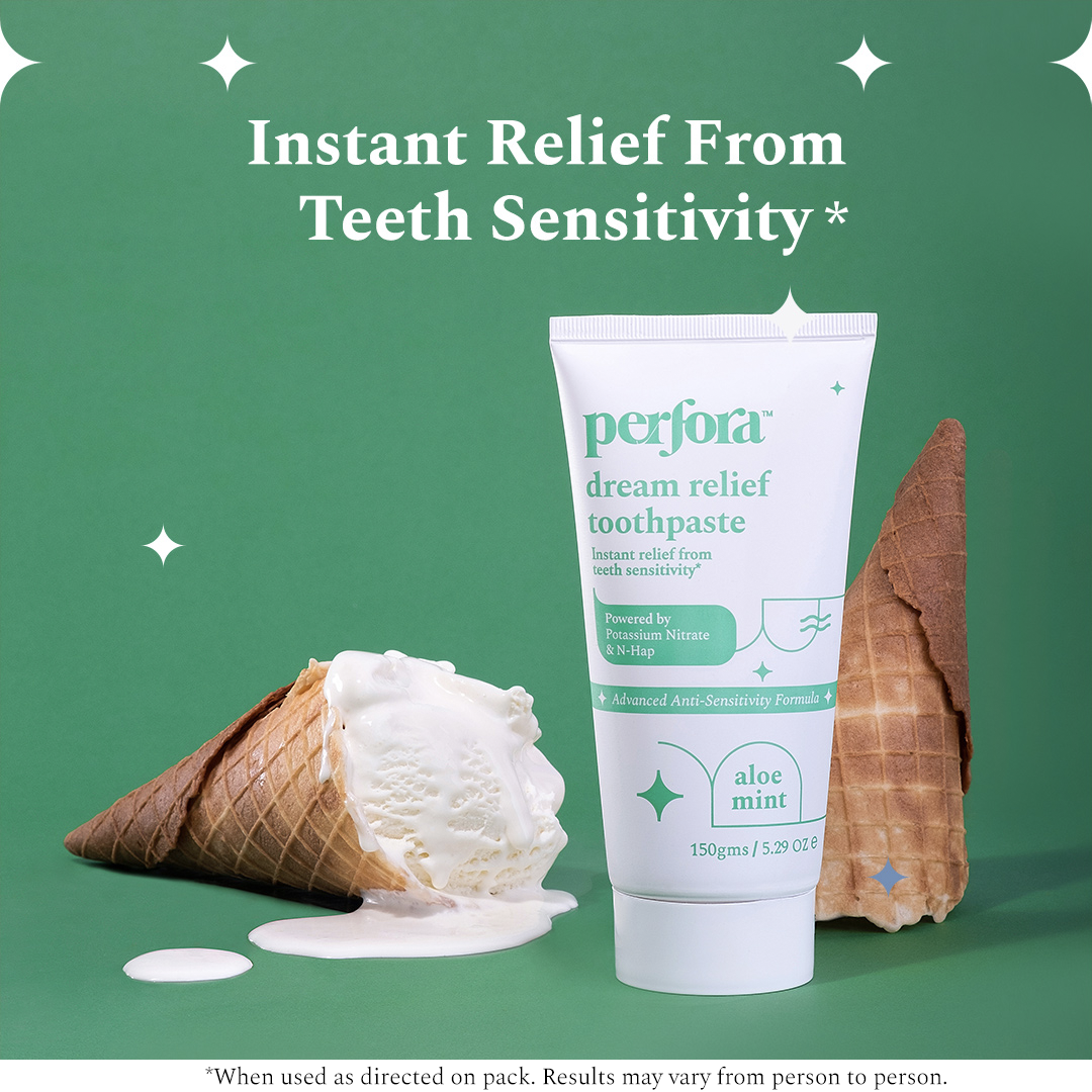 Dream Relief Toothpaste - Aloe Mint for Teeth Sensitivity