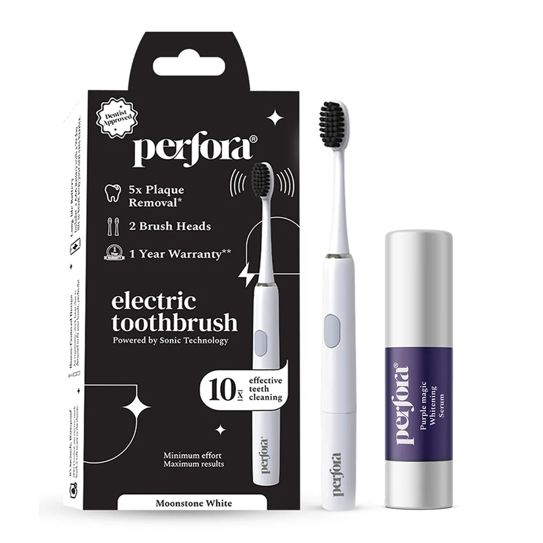 Model 002 and Purple Teeth Whitening Serum Combo