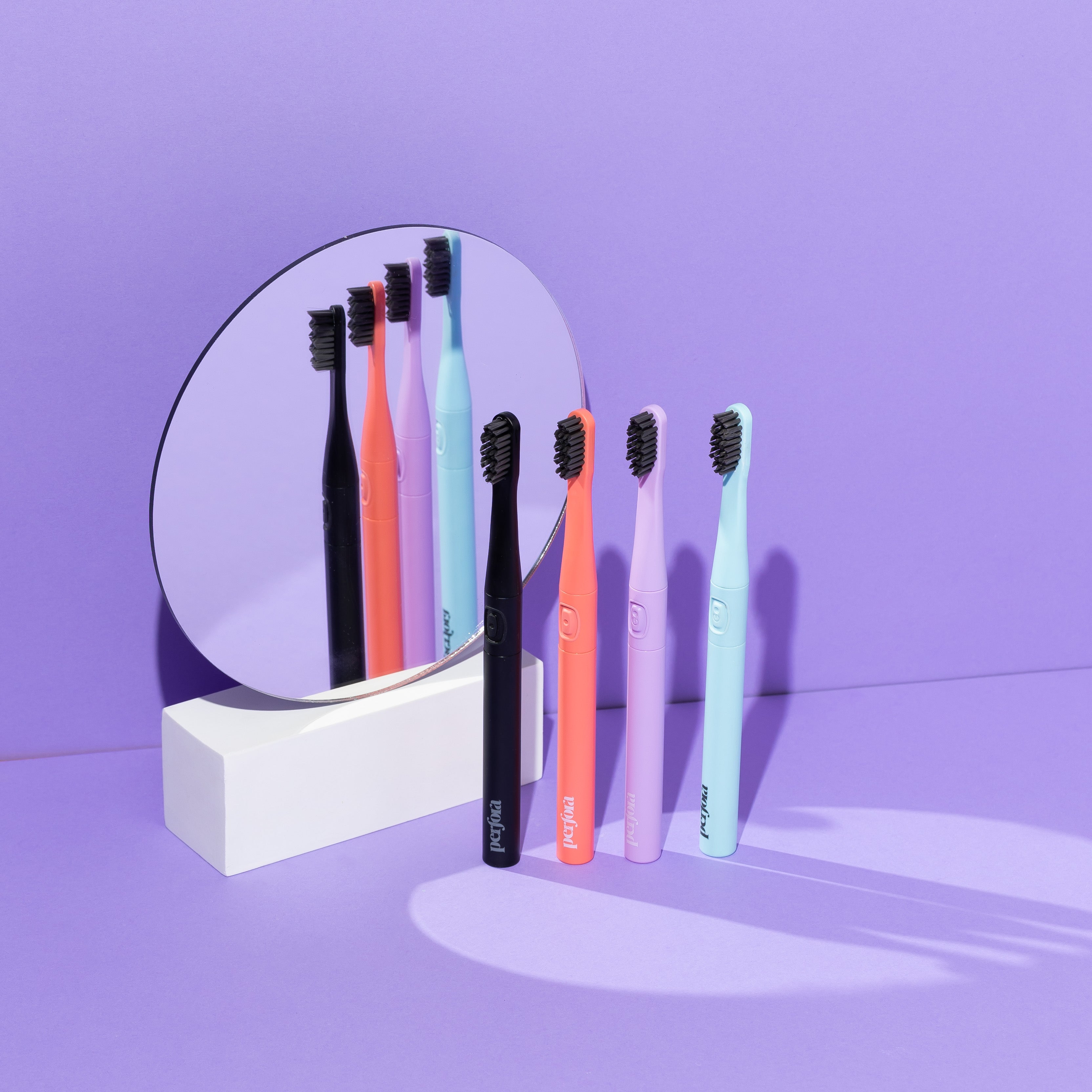 Battery Operated Sonic Electric Toothbrush with 1 Brush Head