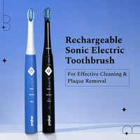 Electric Toothbrush Model 004 - Rechargeable Edition - Crystal Blue