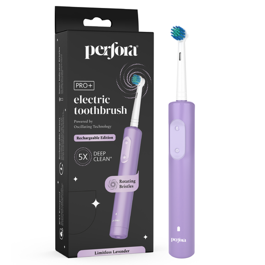 Oscillating Electric Toothbrush -  Rechargeable Edition - Limitless Lavender