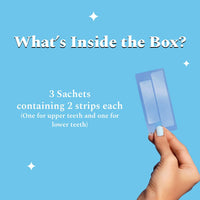 Teeth Whitening Strips: Pack of 3