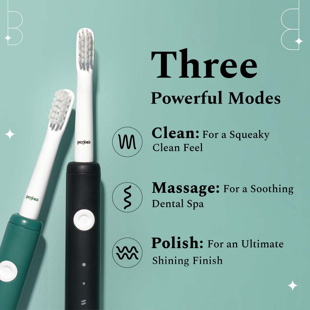 Electric Toothbrush Model 005 - Rechargeable Edition - Tuxedo Black