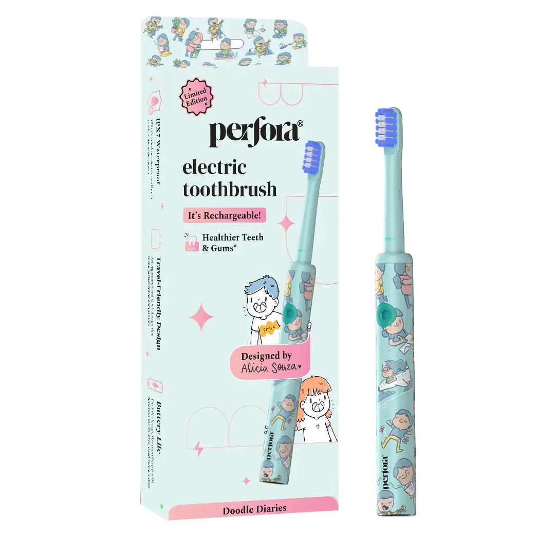 Artistic Electric Toothbrush - Rechargeable