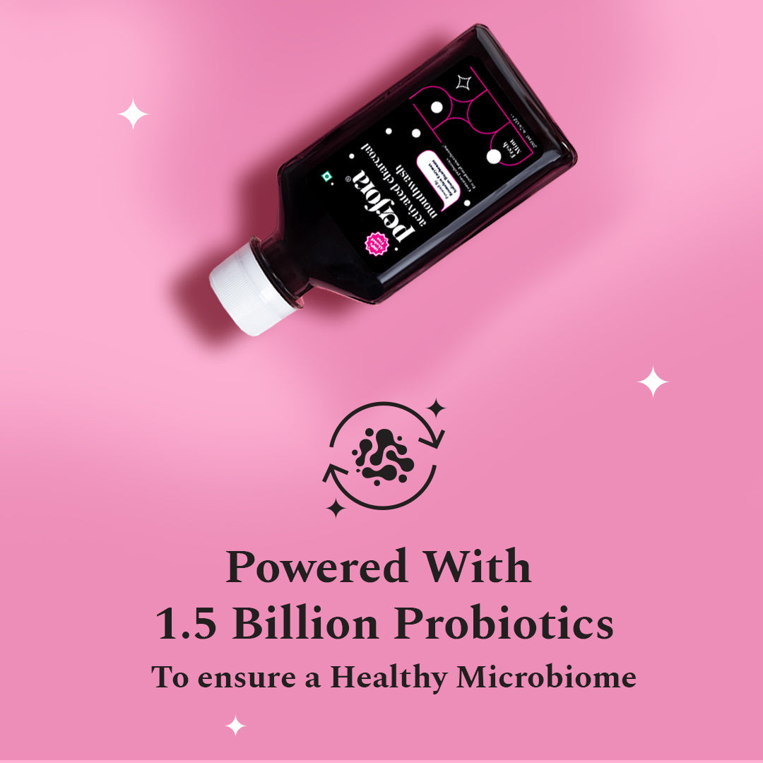 Activated Charcoal Mouthwash for Teeth Whitening