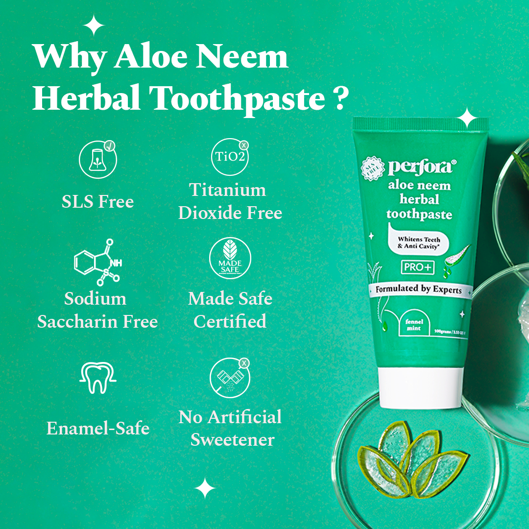 Aloe Neem - Herbal Toothpaste for Cavity Protection