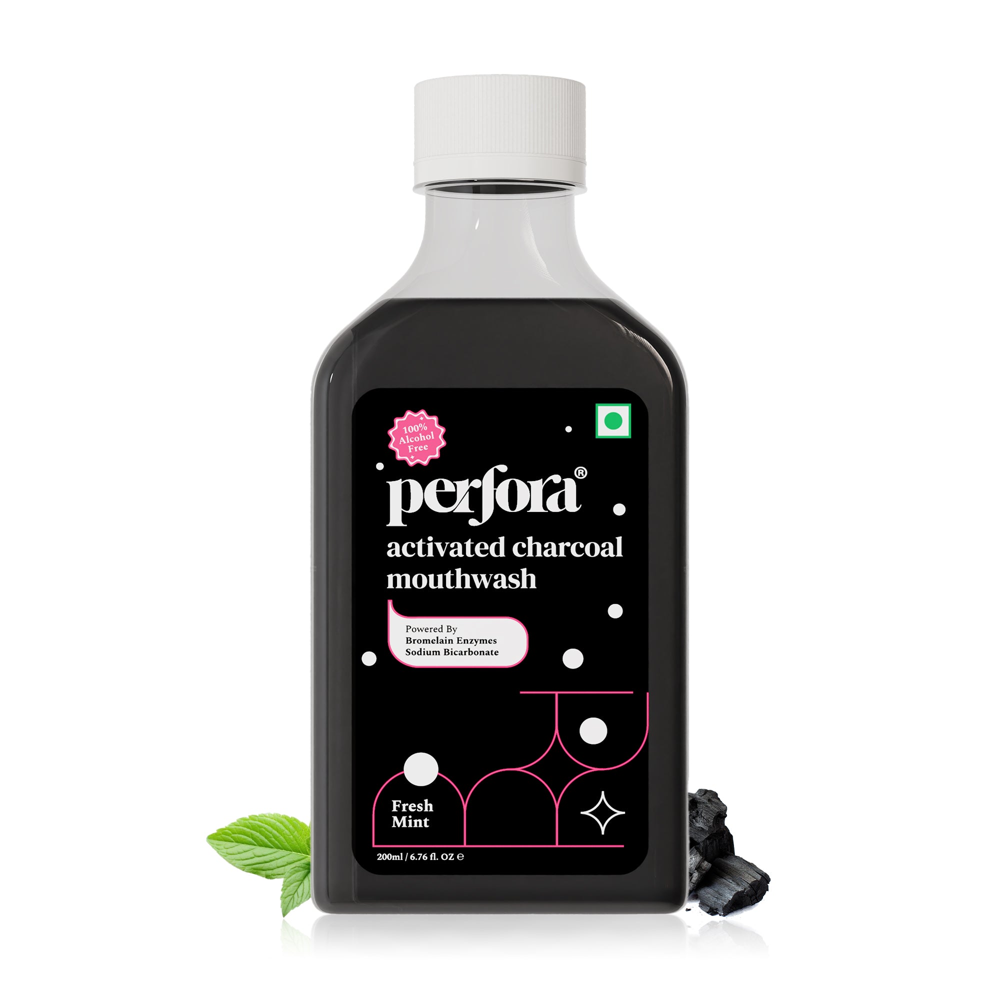 Activated Charcoal Mouthwash for Teeth Whitening