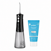 Granite Black Power Flosser + Dream White Toothpaste 150 gm