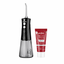 Granite Black Power Flosser + Super Fresh Toothpaste 100 gm