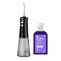Granite Black Power Flosser + Purple Mouthwash 200 ml