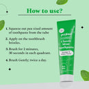 how to use Perfora's flouride range Xtraaa Fresh toothpaste.