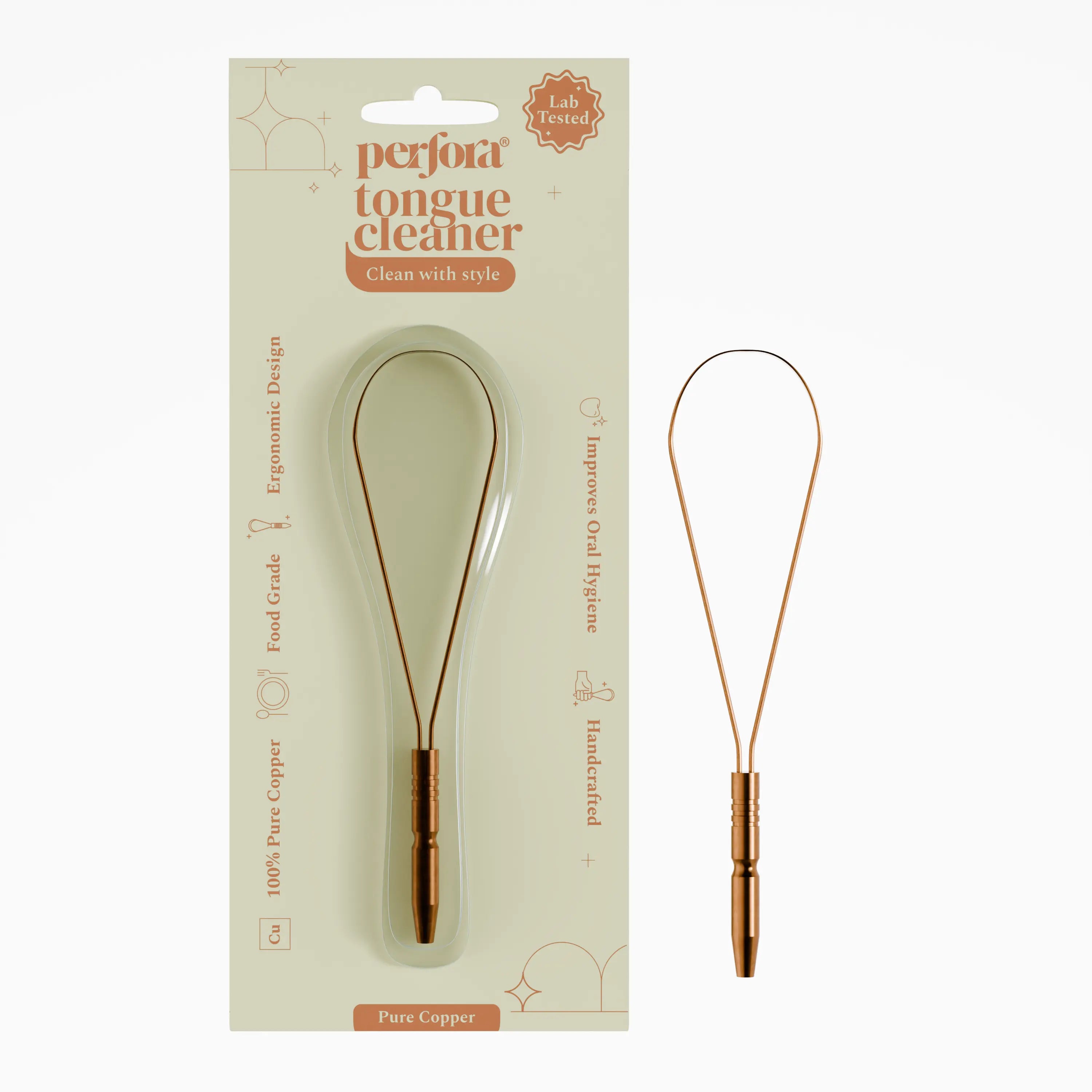Copper Tongue Cleaner