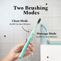 Battery Operated Sonic Electric Toothbrush - Aqua Marine