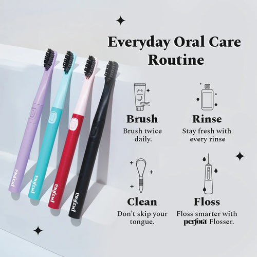 Battery Operated Sonic Electric Toothbrush - Aqua Marine