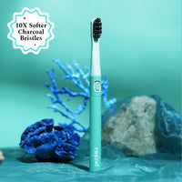 Battery Operated Sonic Electric Toothbrush with 1 Brush Head