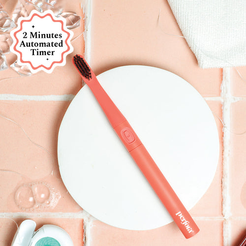 Battery Operated Sonic Electric Toothbrush with 1 Brush Head