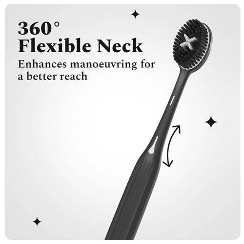 OG Black FlexiClean Manual Toothbrush
