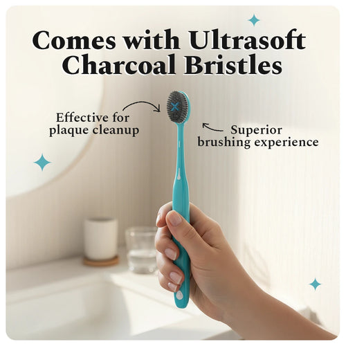 OG Black FlexiClean Manual Toothbrush