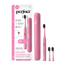 Hot Pink Electric Toothbrush Model 002 with Extra Brush Heads