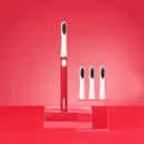 Electric Toothbrush + 4 Brush Heads + Travel Case