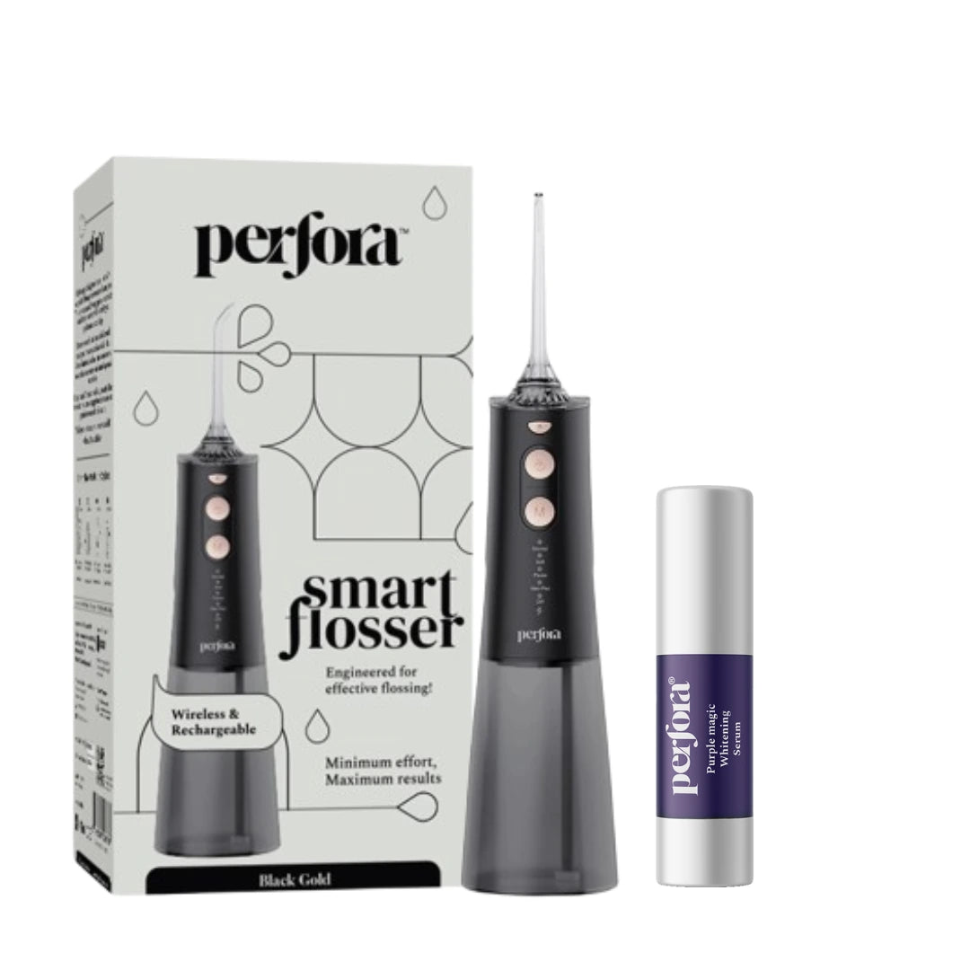 Smart Dental Flosser & Serum Combo
