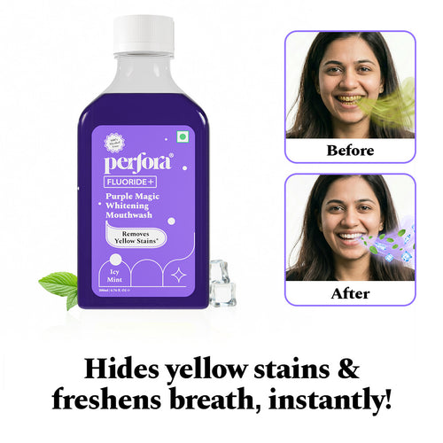 Purple Magic Whitening Mouthwash