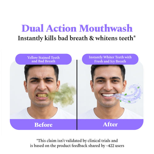 Purple Magic Whitening Mouthwash