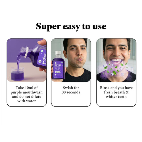 Purple Magic Whitening Mouthwash