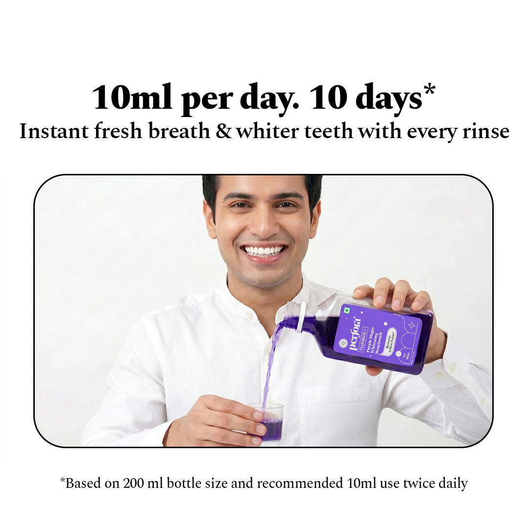 Purple Magic Whitening Mouthwash