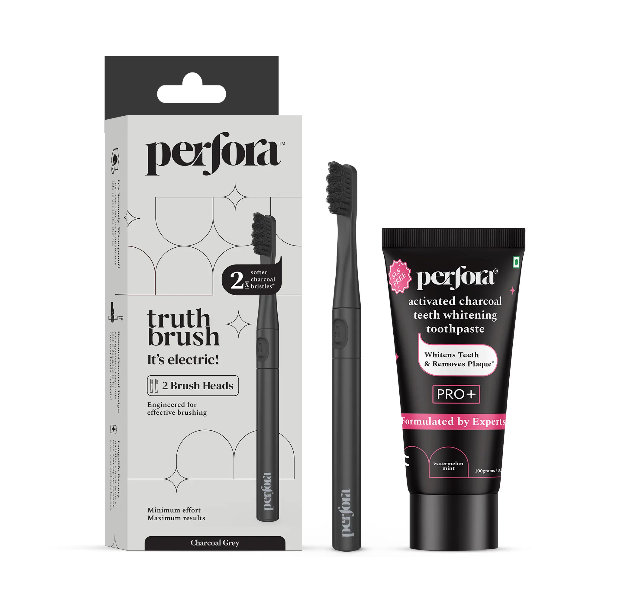 Model 001 ETB + Charcoal Toothpaste 100 gm