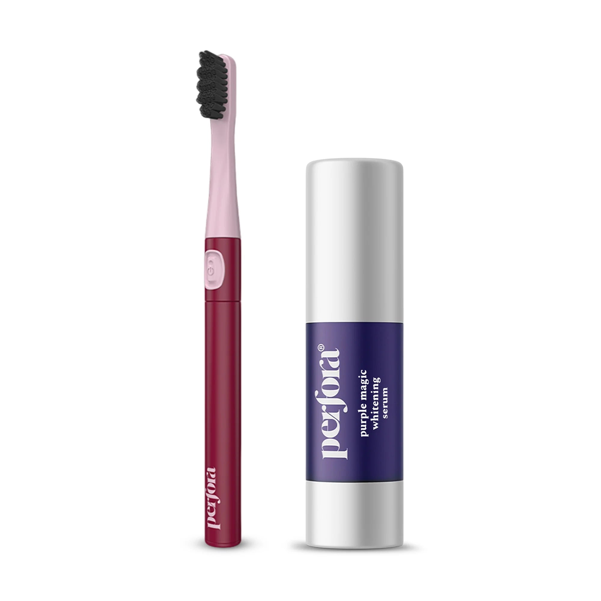 Sonic Electric Toothbrush and Purple Serum Combo