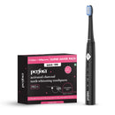 Sonic Electric Toothbrush 004 and Charcoal Pre-Kitted Toothpaste Combo