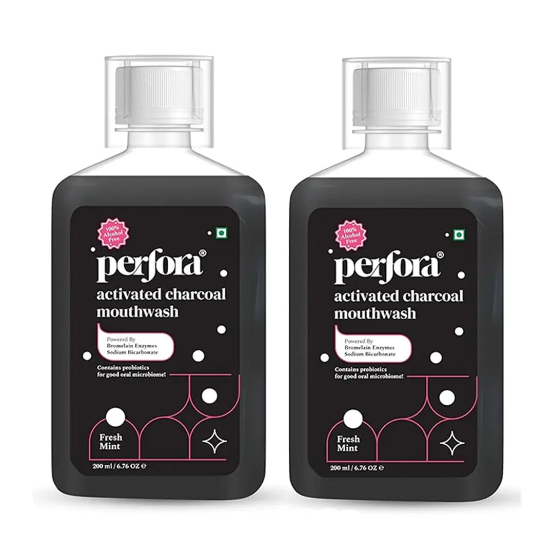 Activated Charcoal Mouthwash - For Teeth Whitening