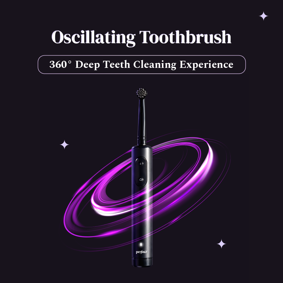 Oscillating Electric Toothbrush -  Limitless Black