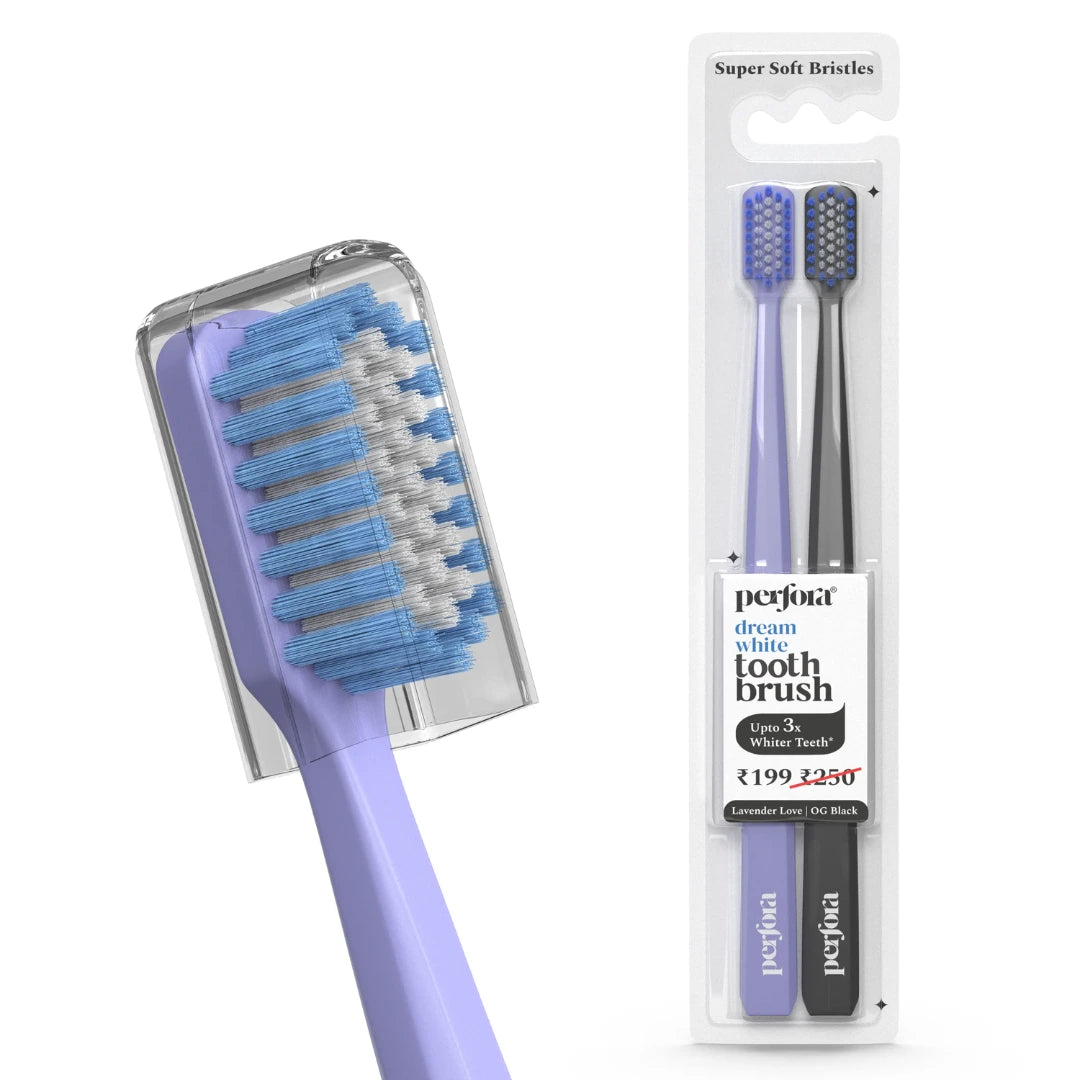 Ultra Soft Bristles Manual Toothbrush - Pack of 2