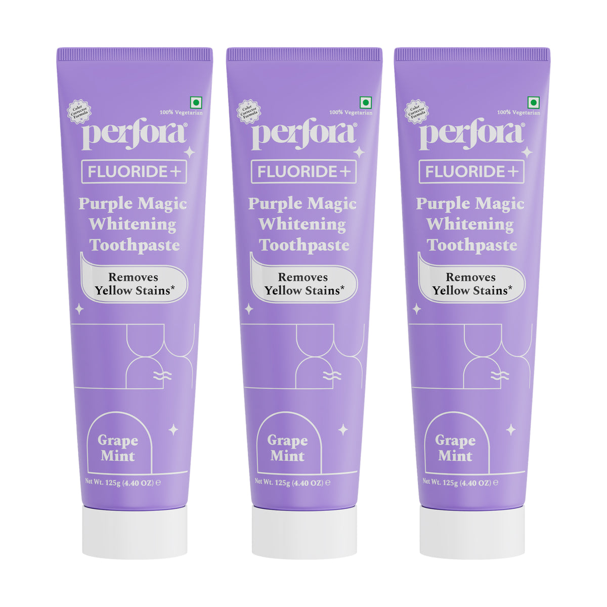 Purple Toothpaste for Teeth Whitening – Perfora - Oral Care Solutions