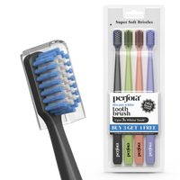 Ultra Soft Bristles Manual Toothbrush - Pack of 4