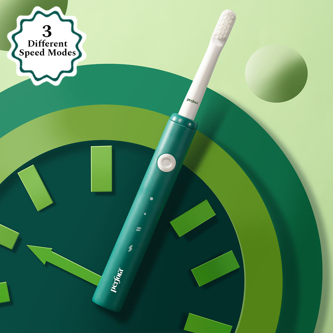 Electric Toothbrush Model 005 - Rechargeable Edition - Military Green