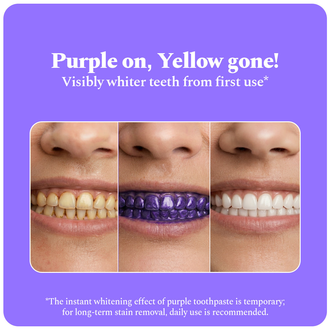 Purple Magic Whitening Toothpaste