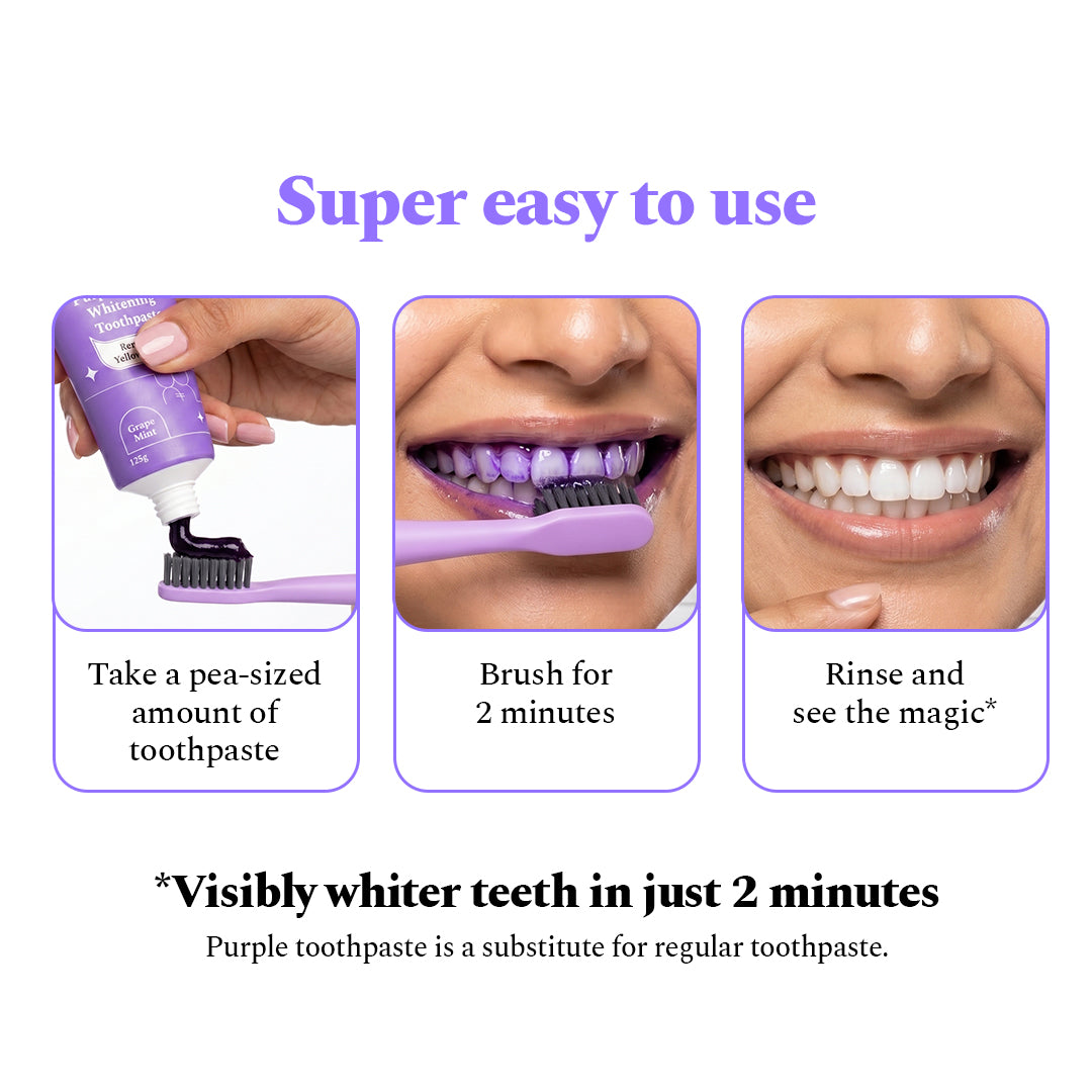 Purple Magic Whitening Toothpaste