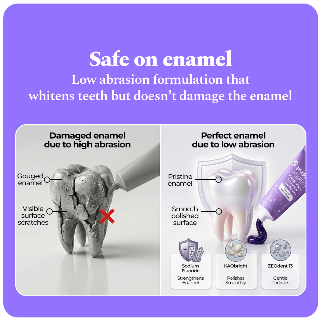 Purple Magic Whitening Toothpaste