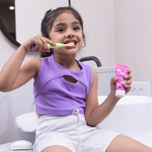 Kids Electric Toothbrush & Toothpaste Combo (ZI)