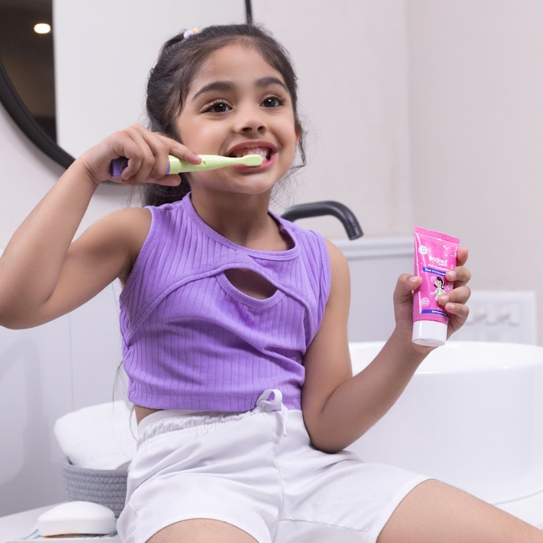 Perfora Kids Toothbrush - Zi & Toothpaste – Bubblegum Blast