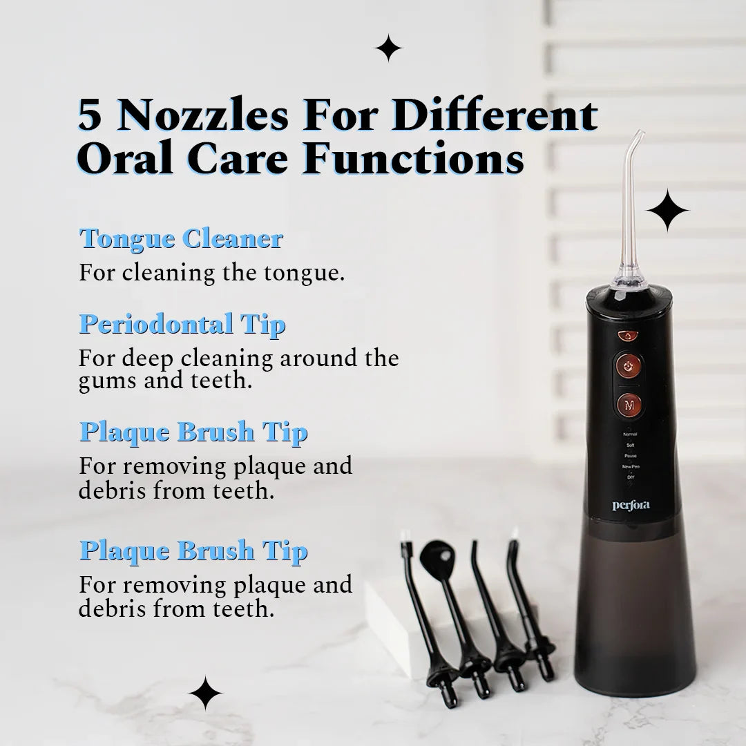 Smart Dental Flosser & Serum Combo