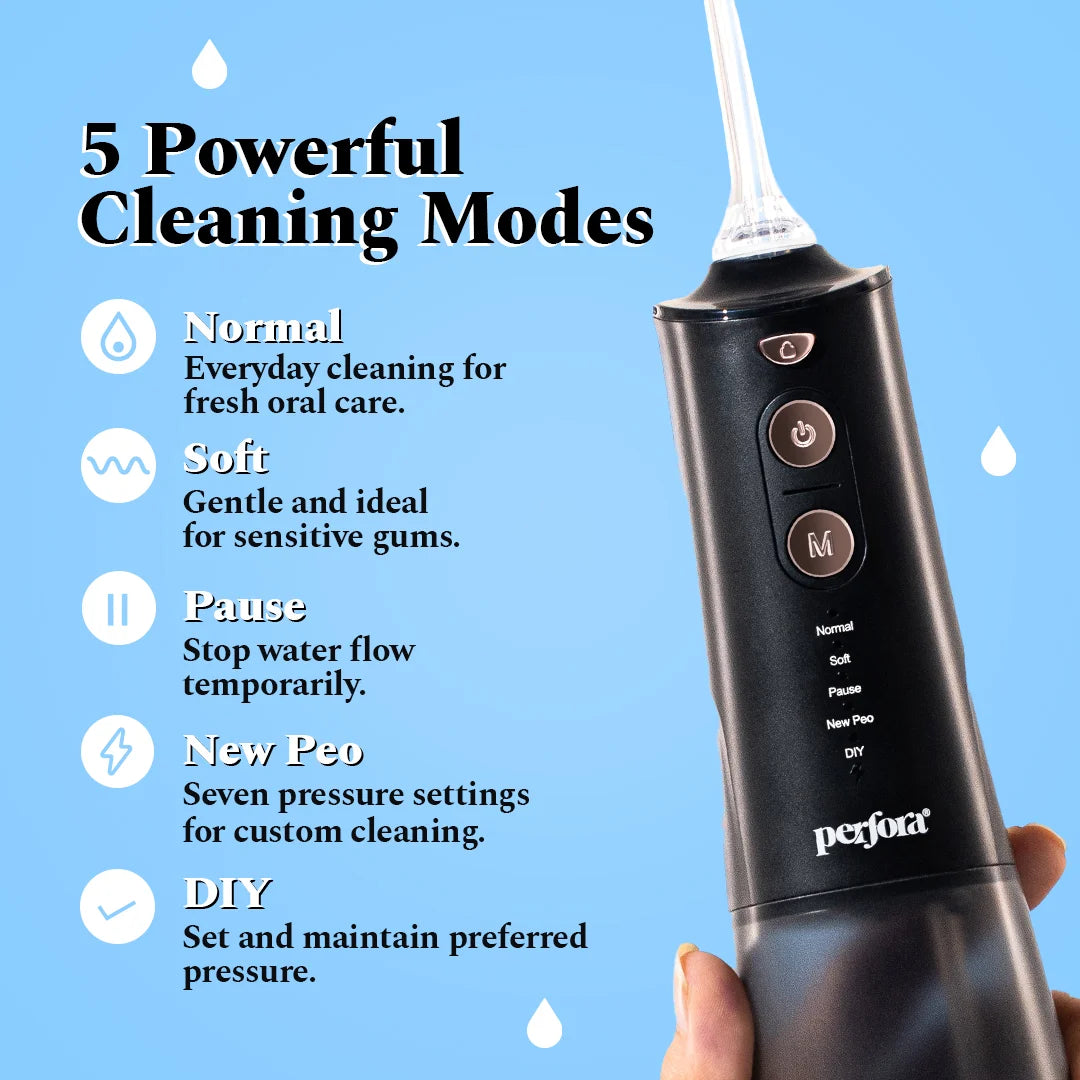 Smart Water Flosser - Black Gold