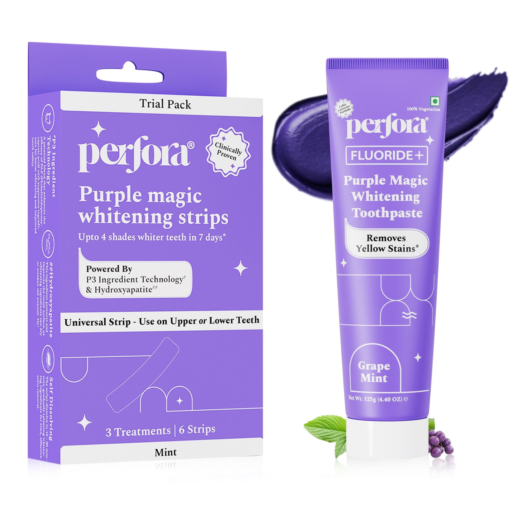 Purple Teeth Whitening Combo